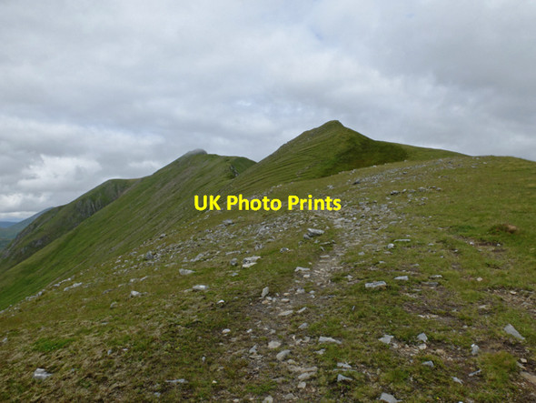 Photo 6"x4" South ridge of Ciste Dhubh An Cnapach c2014