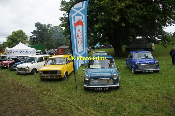 Photo 6"x4" Minis at the Scottish Transport Extravaganza at Glamis Castle Bridgend\/NO3747 c2014
