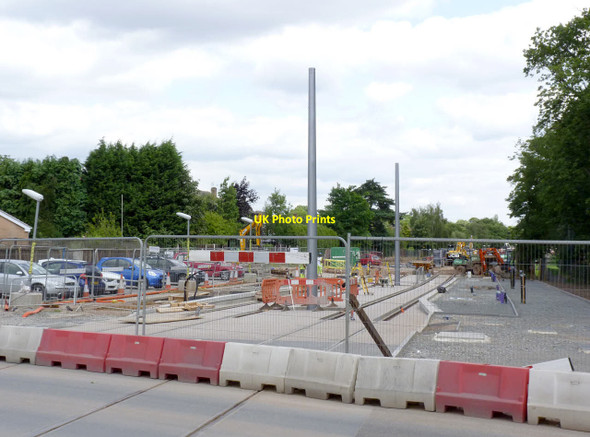Photo 6"x4" Bramcote Lane tram stop Beeston\/SK5236 c2014