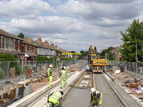 Photo 6"x4" Fletcher Road closed Beeston\/SK5236 c2014