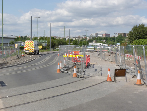 Photo 6"x4" Tramway, Meadows Way West West Bridgford c2014