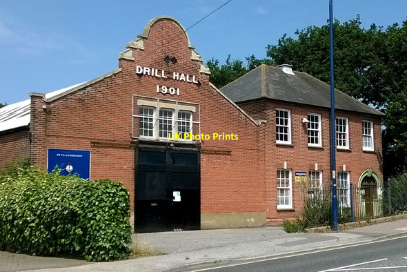 Photo 6"x4" Felixstowe Drill Hall Felixstowe c2014