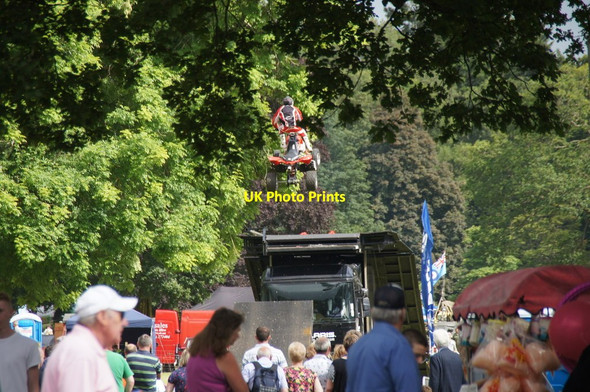 Photo 6"x4" Quad bike display at the Scottish Transport Extravaganza, Glamis Castle Bridgend\/NO3747 c2014
