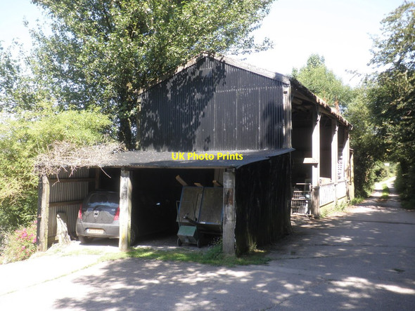 Photo 6"x4" Outbuilding, Heale Farm Killington\/SS6646 c2014