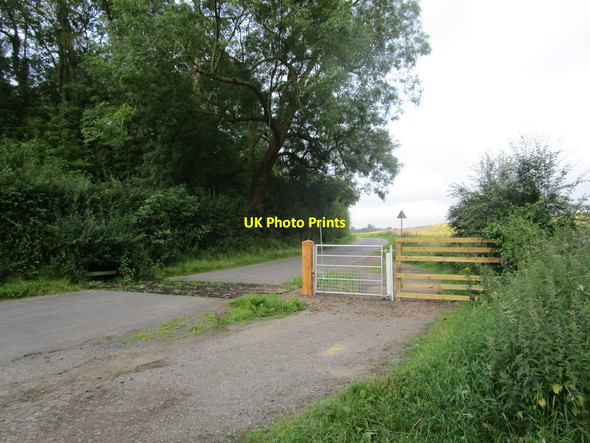 Photo 6"x4" Cattle grid and new gate Hatcliffe c2014