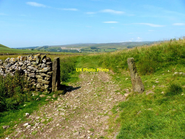 Photo 6"x4" Path from Far Langerton Farm to Thorpe Thorpe\/SE0161 c2014