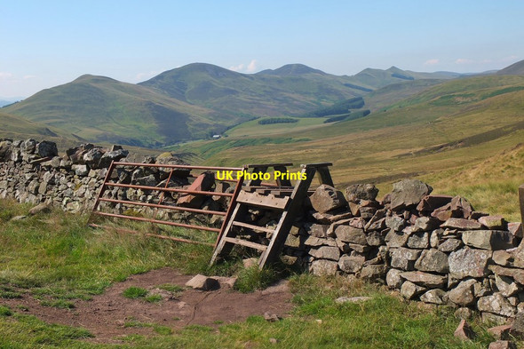 Photo 6"x4" Ladder stile below Capelaw Hill Dreghorn\/NT2268 c2014