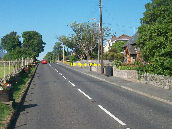 Photo 6"x4" The B180 (Hilltown Road) at Bryansford village Castlewellan c2014