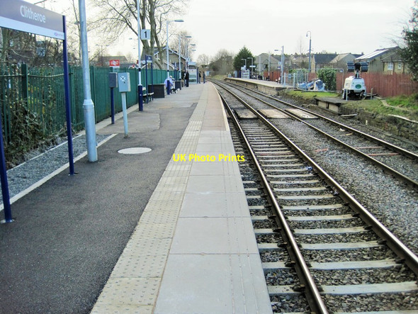 Photo 6"x4" Clitheroe railway station, Lancashire Clitheroe\/SD7441 c2012