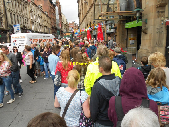 Photo 6"x4" Hope St Glasgow Glasgow c2014