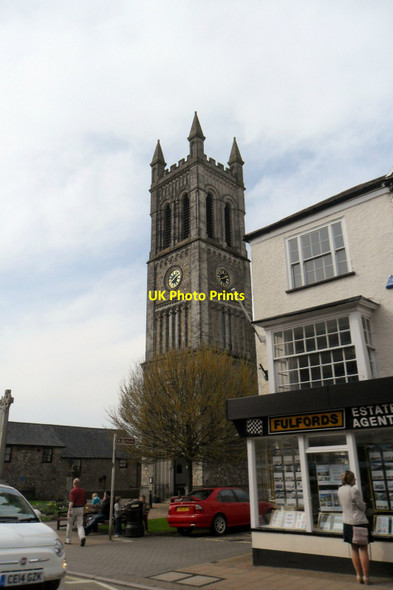 Photo 6"x4" Church tower, Honiton Honiton\/ST1600 c2014