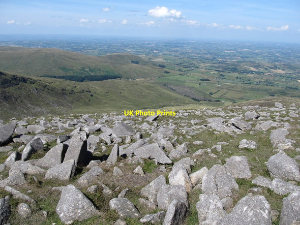 Photo 6"x4" Block field below the summit of Slieve Meelmore Kilcoo c2014