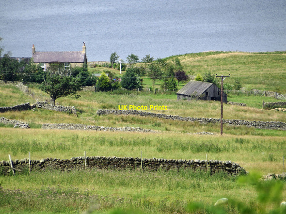 Photo 6"x4" View to Pow Hill Edmondbyers c2014