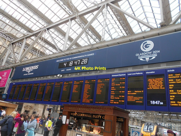 Photo 6"x4" Central station Glasgow Glasgow c2014