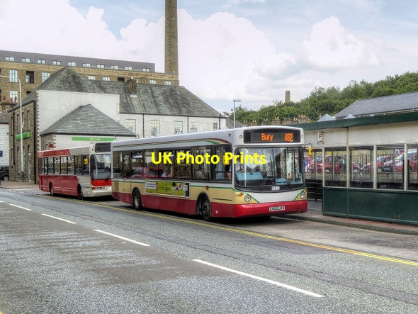 Photo 6"x4" Rawtenstall Bus Station, Bacup Road Rawtenstall c2014