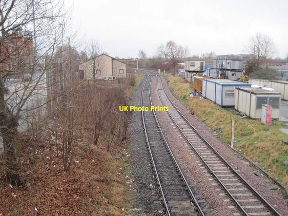 Photo 6"x4" Warrington Bank Quay Low Level railway station (site) Warrington\/SJ6088 c2011