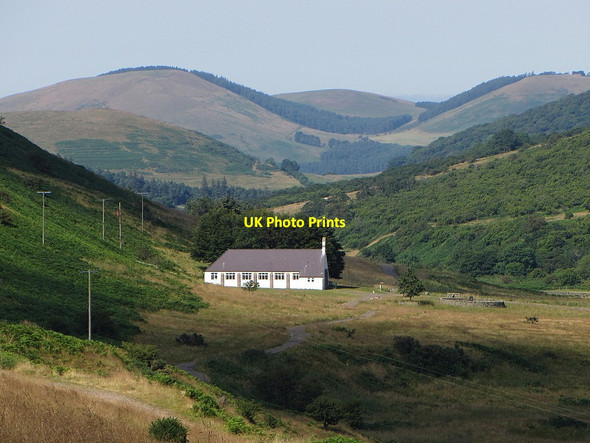 Photo 6"x4" Cuddystone Hall from the south Loft Hill\/NT8725 c2014