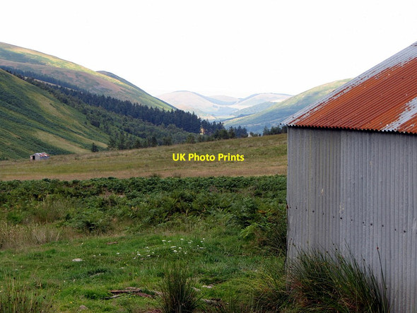 Photo 6"x4" Huts in College Valley Sourhope c2014