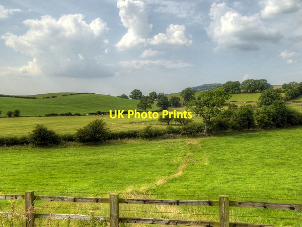 Photo 6"x4" Farmland near Skipton Skipton c2014
