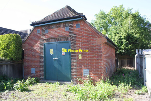 Photo 6"x4" Electricity substation on north side of Cressingham Road Reading c2014