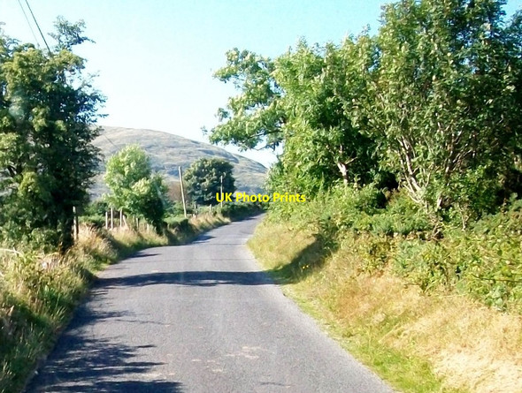 Photo 6"x4" Bend in the Slievenaman Road Kilcoo c2014