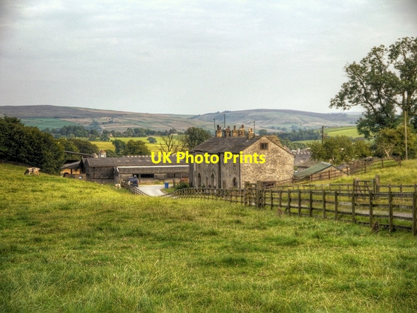 Photo 6"x4" Marton Hall Farm West Marton c2014