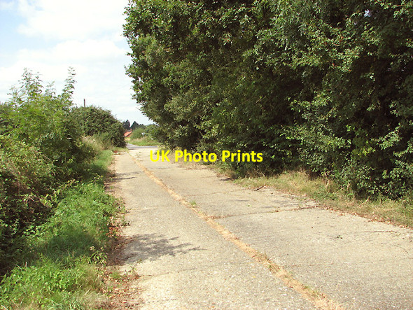 Photo 6"x4" Old concreted road Crane's Corner c2014