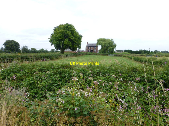 Photo 6"x4" Mosslands Farm from Astley Road Irlam c2014