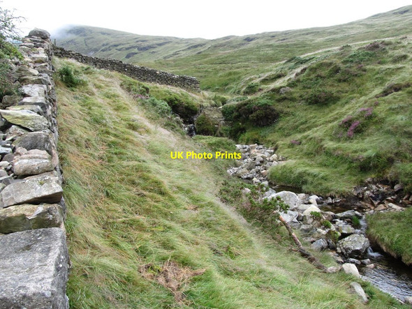 Photo 6"x4" The Happy Valley stream above the Ulster Way ford Kilcoo c2014