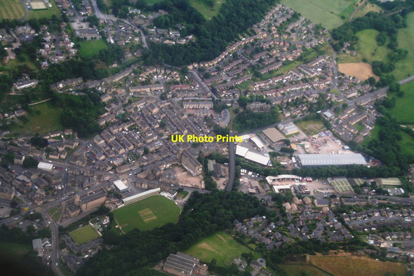 Photo 6"x4" Greetland: aerial 2014 Elland c2014