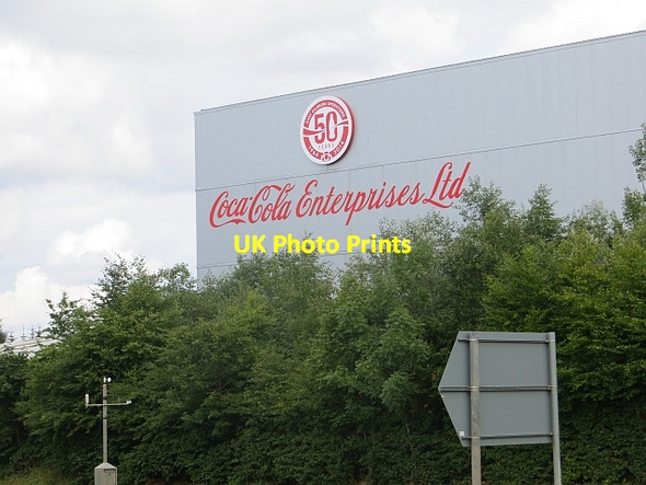 Photo 6"x4" Coca - cola, East Kilbride Peel Park\/NS6054 c2014
