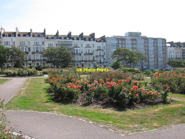 Photo 6"x4" Warrior Square gardens Hastings\/TQ8110 c2014