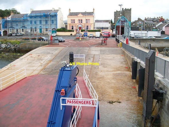 Photo 6"x4" The ferry landing stage at Portaferry Portaferry c2014