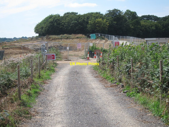 Photo 6"x4" Combe Valley Way construction Bexhill c2014 P2