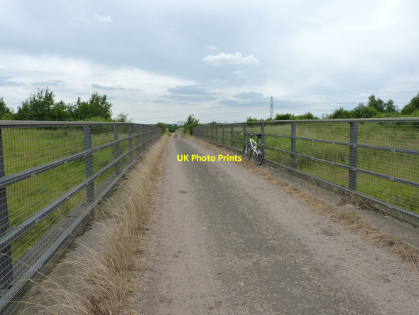 Photo 6"x4" Green Lane overbridge Chelmsley Wood c2014