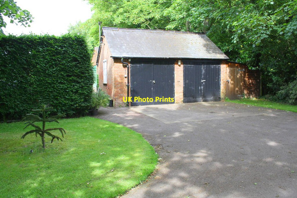 Photo 6"x4" Garage block at Grove House Cleeve\/SU6081 c2014