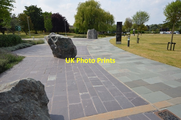 Photo 6"x4" Geological walk - British Geological Survey Plumtree Park c2014
