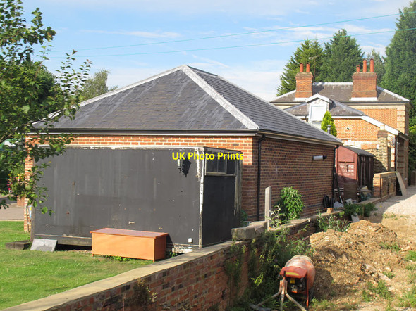 Photo 6"x4" Former Blake Hall station Greensted Green c2014