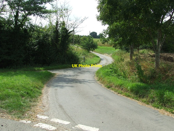Photo 6"x4" Country Road Spexhall c2014