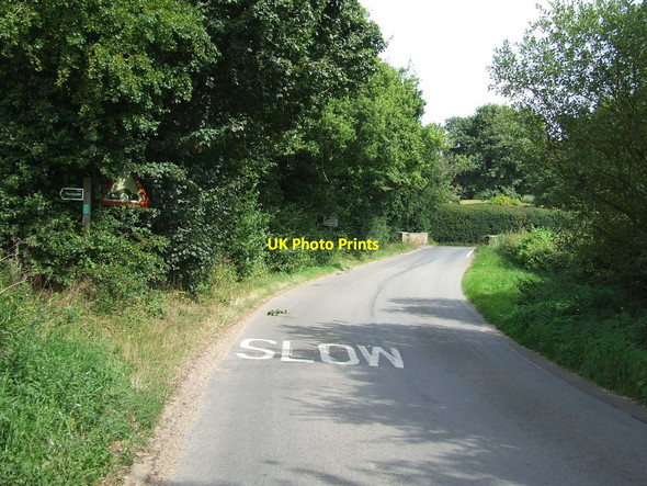 Photo 6"x4" Halesworth Road Halesworth c2014