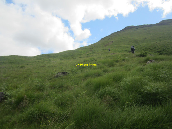 Photo 6"x4" The steep slopes of Ben Arthur Beinn Luibhean c2014