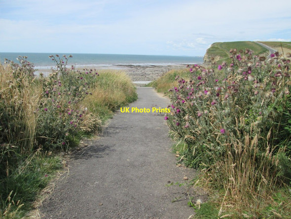 Photo 6"x4" Path to Southerndown beach Southerndown c2014