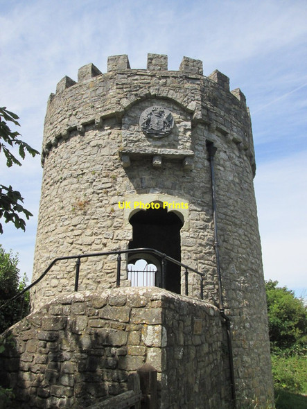 Photo 6"x4" Dunraven Tower Southerndown c2014