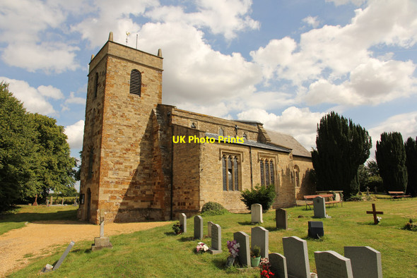 Photo 6"x4" St.Simon & St.Jude's church Castlethorpe\/SP7944 c2014