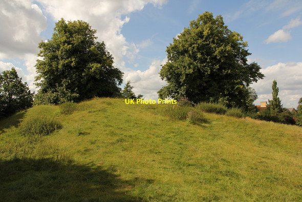 Photo 6"x4" Castle motte Castlethorpe\/SP7944 c2014