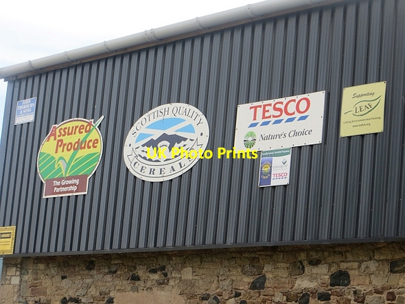 Photo 6"x4" Logos, Crailing Tofts Eckfordmoss c2013