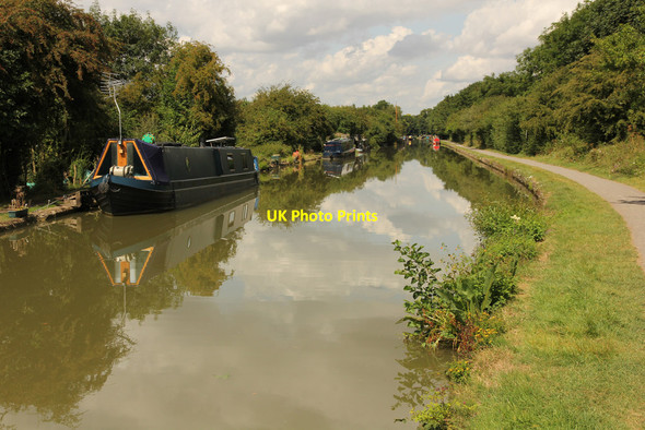 Photo 6"x4" Grand Union Canal Cosgrove c2014