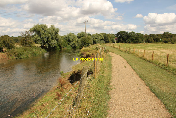Photo 6"x4" River Great Ouse Cosgrove c2014