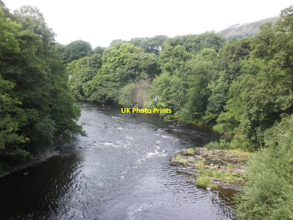 Photo 6"x4" River Dee, near Pentrefelin Llangollen c2014