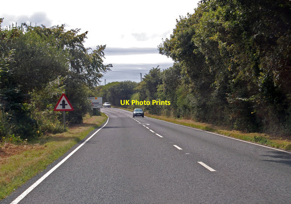 Photo 6"x4" A3072 approaching Red Post Crossroads Red Post\/SS2605 c2014